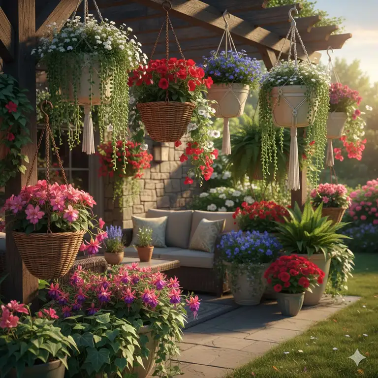 7 Best Perennial Hanging Plants for a Lush, Year-Round Garden Space