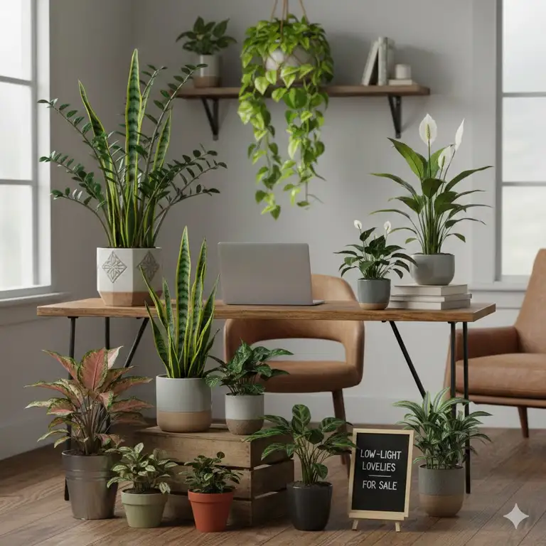 Indoor Plants Low Light For Sale: Top 7 Hardy Picks for 2026