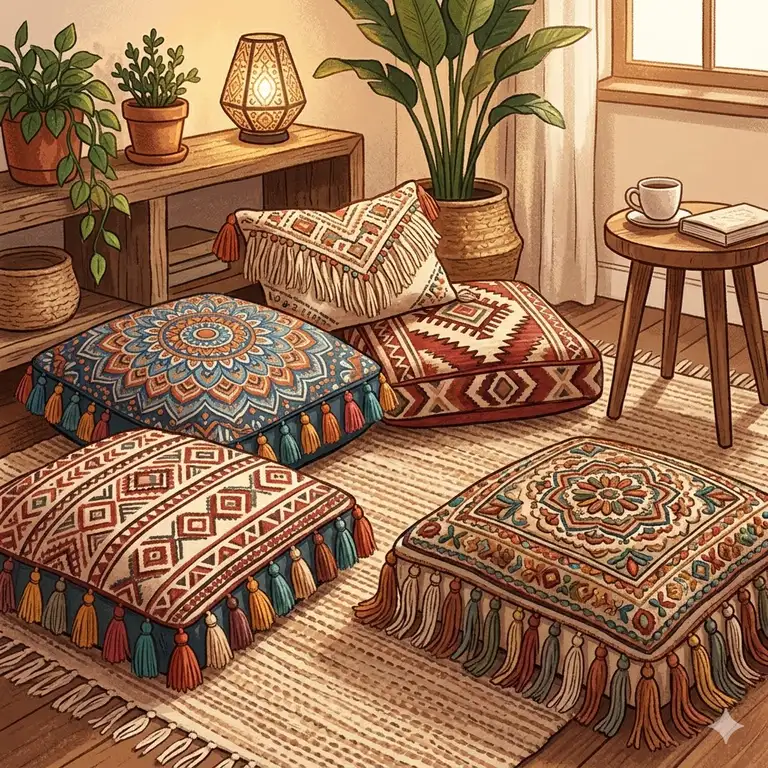 7 Best Large Bohemian Floor Cushions to Transform Your Home in 2026
