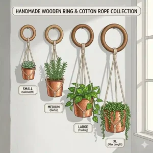 A person using a drill to securely mount metal planter hangers into wood wall studs for a safe indoor garden.